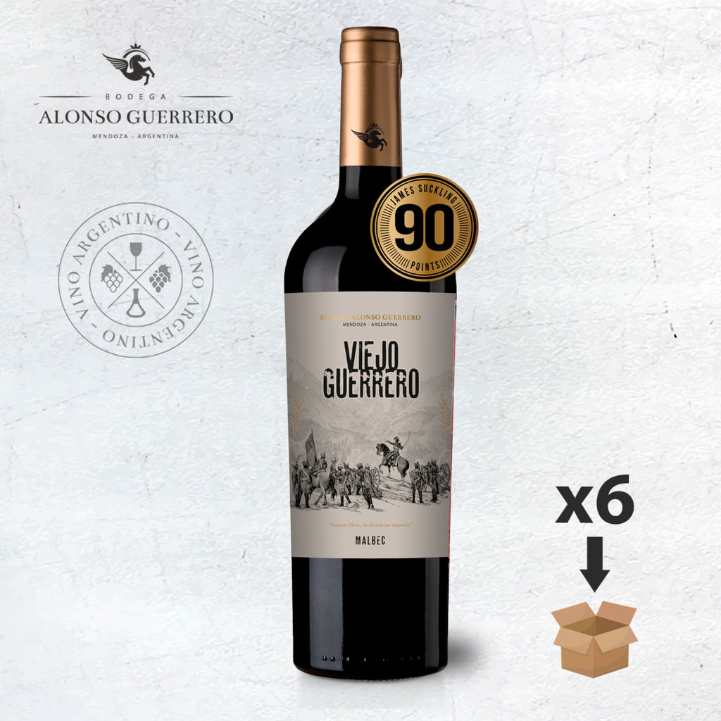 VIEJO GUERRERO Malbec 6x750ml (90 puntos)